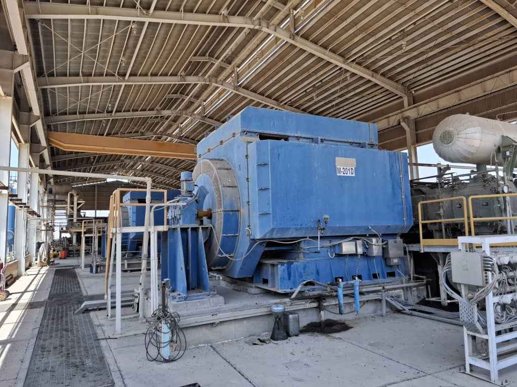 تعمیرات الکتروموتورهای MV صنعت نفت و گاز توسط شرکت سرویس نفت و گاز مپنا (MOGS)