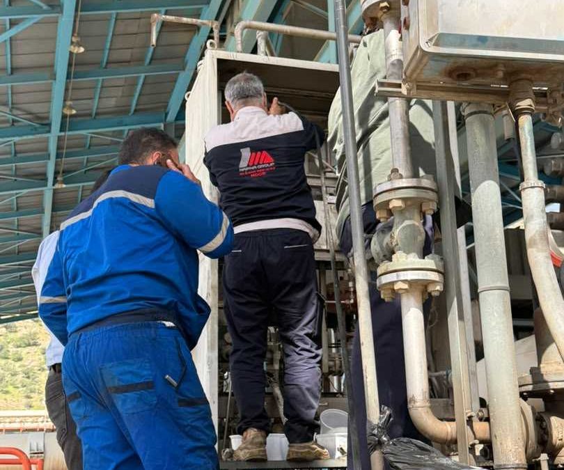 آغاز تعمیرات سطح A واحد D كمپرسور گاز نئوپنيون تاسيسات تقويت فشار گاز دوراهان 2