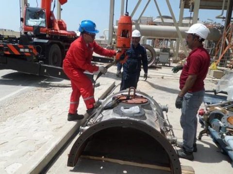 تحويل دائم واحد 106-4 زيمنس SGT600 پالايشگاه چهارم پارس جنوبي