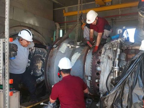 تحويل موقت واحد 2 تاسيسات تقويت فشار گاز سردشت
