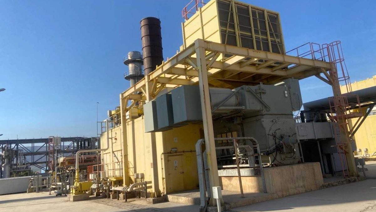 تحويل موقت واحد4 توربين Hitachi H-25 پتروشيمي ايلام